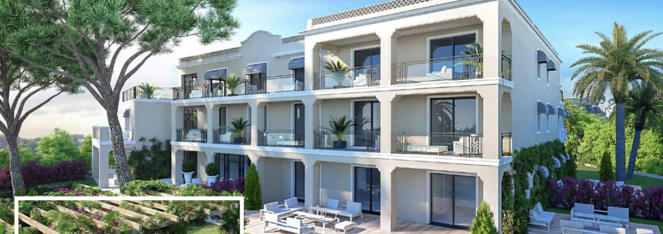 Appartement front de mer Cap d'Antibes - France